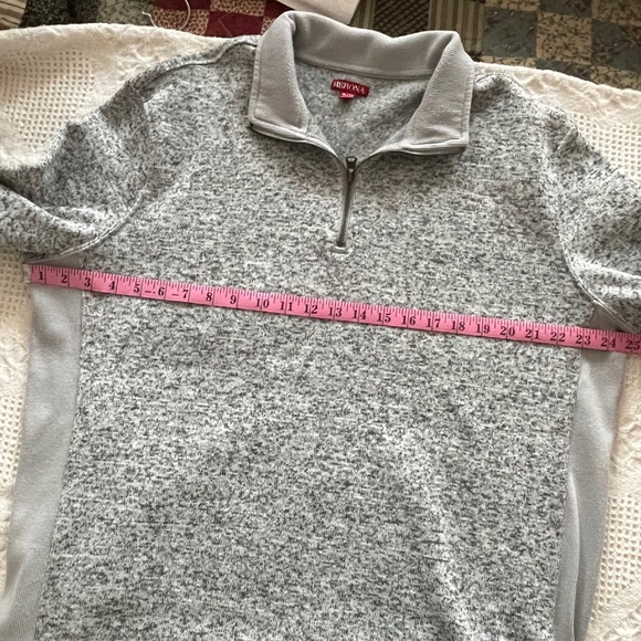 Merona Men's 1/4 Zip Sweater - Picture 2 of 7